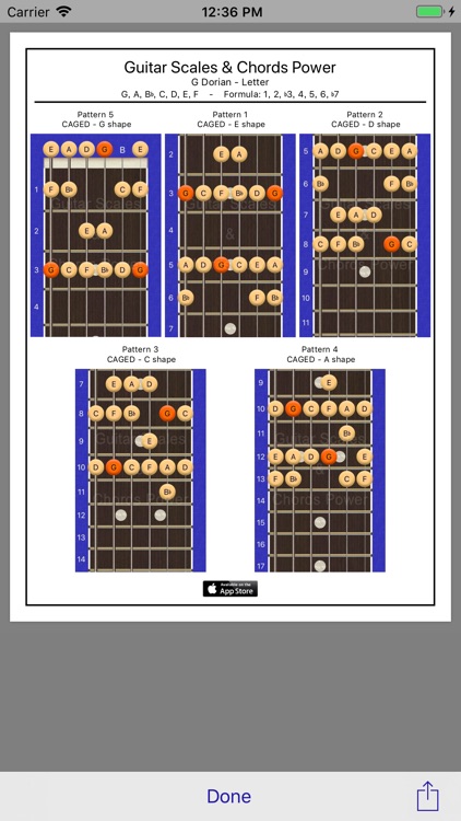 Guitar Scales & Chords Power screenshot-4