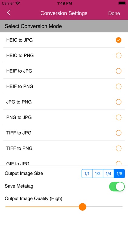 Image Format Batch Converter