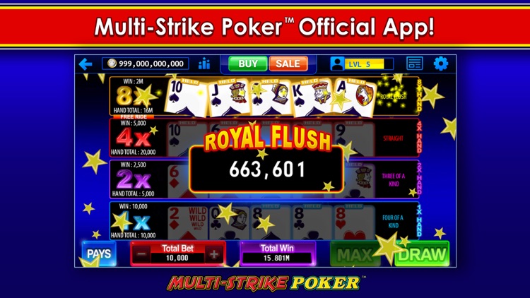 Multi-Strike Video Poker screenshot-0