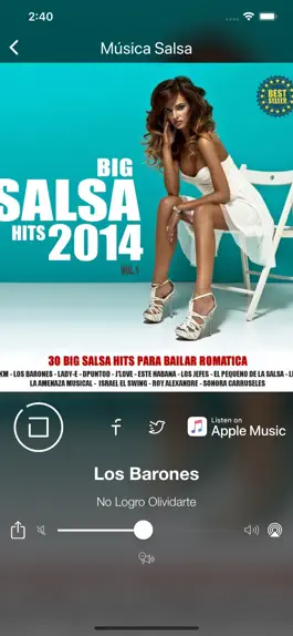 Game screenshot Música Salsa Radios mod apk