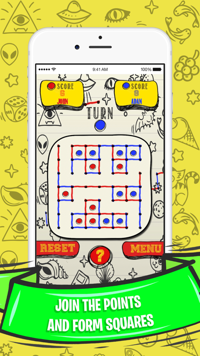 Dots and Boxes - Squares screenshot 2