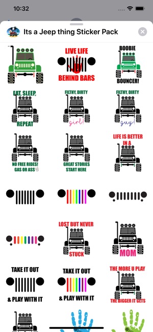 Its a Jeep Thing Sticker Pack(圖2)-速報App