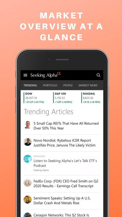 Seeking Alpha: News & Analysis screenshot-3