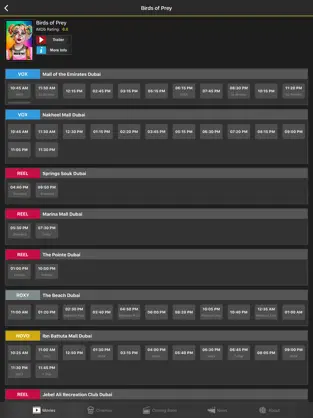 Captura 2 UAE Cinema Showtimes - Lite iphone