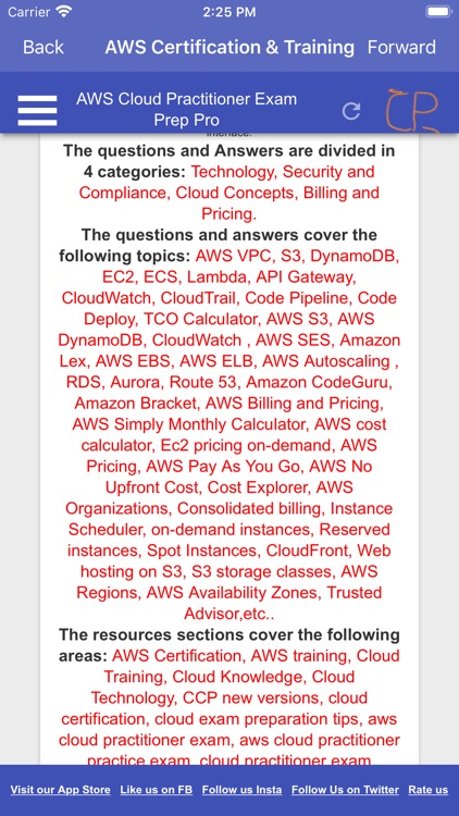 AWS Cloud Practitioner PRO screenshot-5