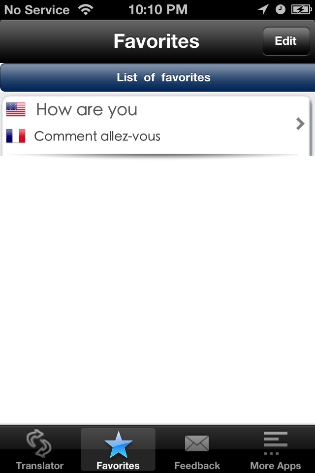 French Translator Lite screenshot 2