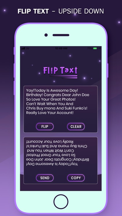 Flip Text Style - Upside Down screenshot-3