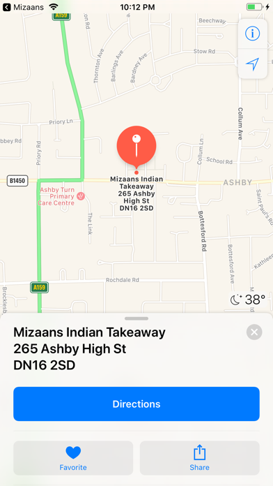 Mizaans Indian Takeaway Online screenshot 3