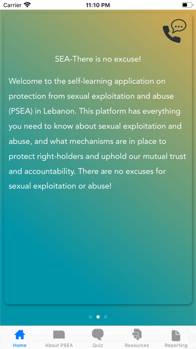 PSEA Lebanon screenshot 2