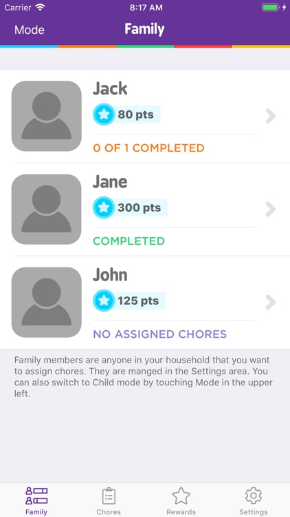 Family Chore Manager & Tracker
