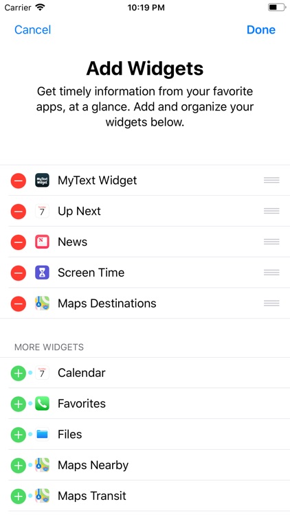 MyText Widget screenshot-3