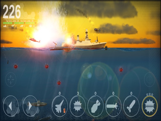 Nuke Submarine Hunter на iPad