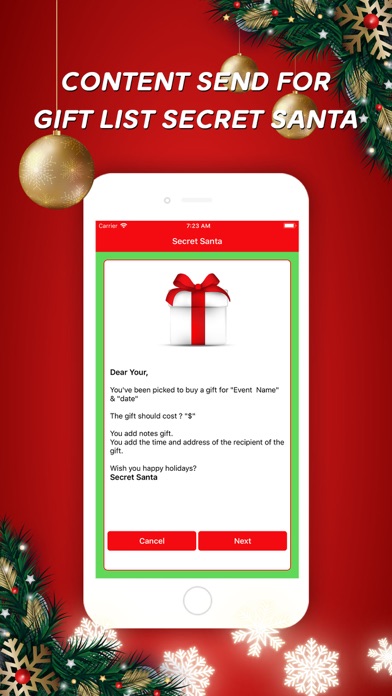 Secret Santa - Send Box screenshot 2