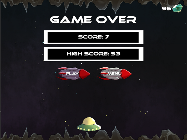 Astro Evasion, game for IOS