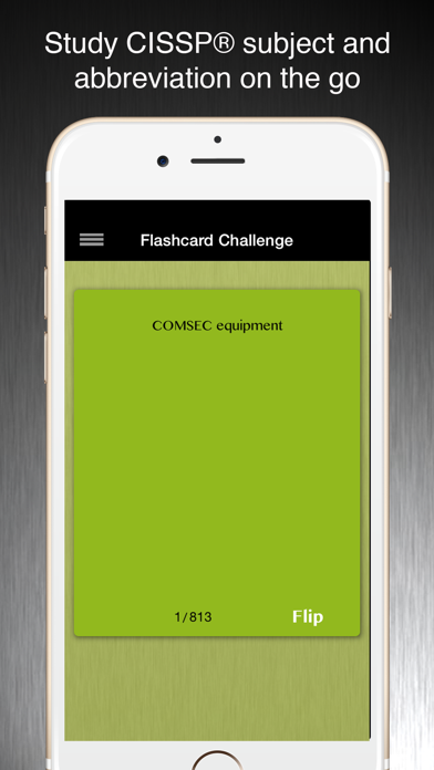 How to cancel & delete CISSP® Flashcard from iphone & ipad 3