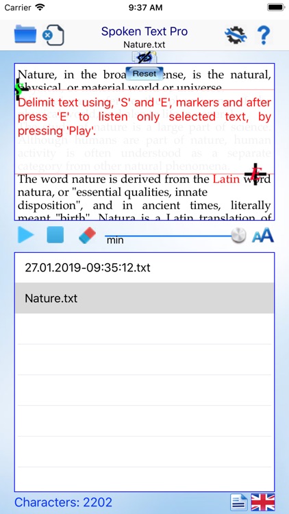 Spoken Text Pro screenshot-3