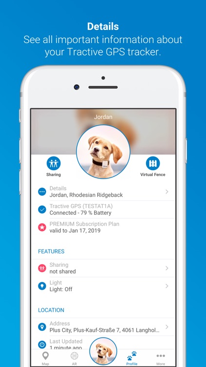 Tractive GPS for Dogs and Cats screenshot-4
