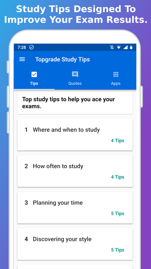 Topgrade Study Tips(圖1)-速報App