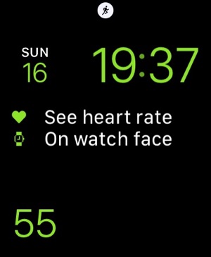 HeartFace: Heart rate on watch