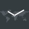 map:clock allows you to keep track of current time for major cities and time zones on a world map