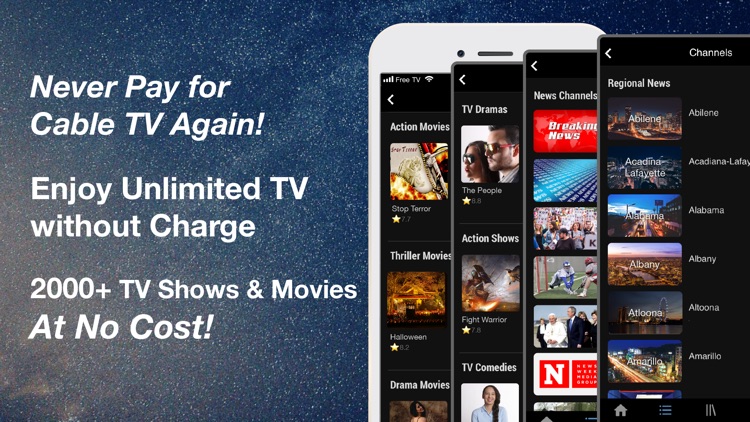 FREECABLE TV: News & TV Shows
