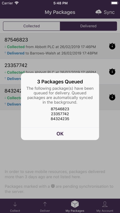 1NE Package Tracker screenshot-6