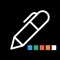 The Writing Board application is an application that you can write immediately as soon as you think