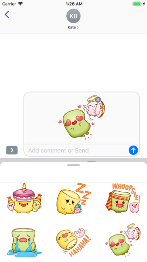 Marshmallow Emoji Stickers(圖5)-速報App