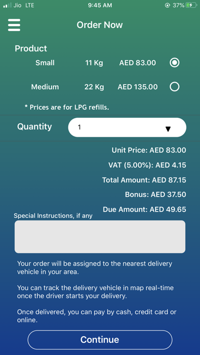 AD LPG: Order LPG Gas in Dubai screenshot 2