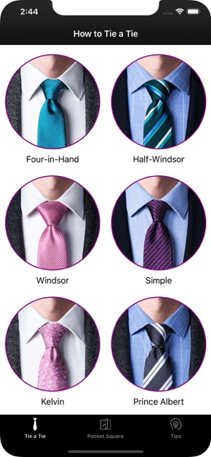 How To Tie a Tie •(圖1)-速報App