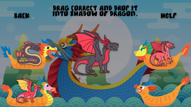 Drag Drop Correct Ruby Dragon