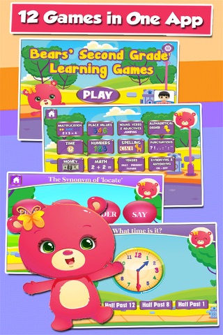 Bears Second Grade Games - náhled