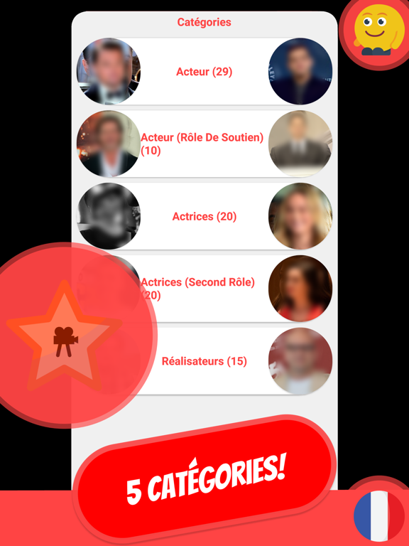 Screenshot #6 pour LES ACTEURS & FILM Quiz