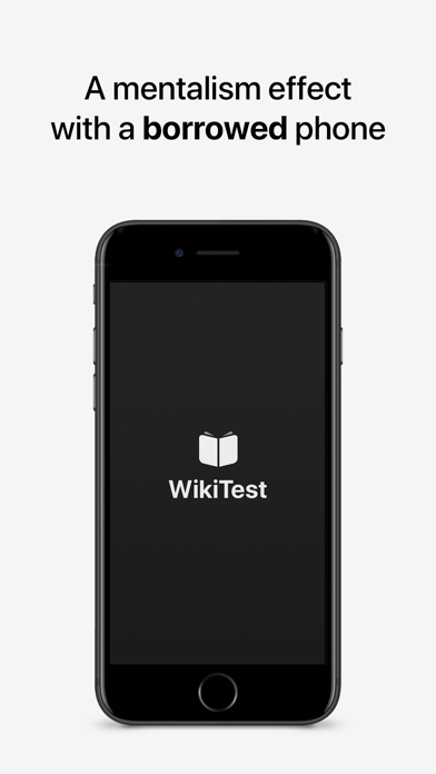 How to cancel & delete WikiTest - The Wiki Book Test from iphone & ipad 1