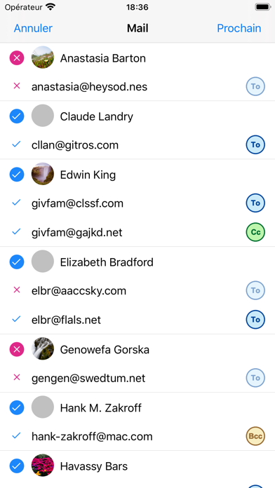 iContacts+: Contacts de groupe iContacts+: Contacts de groupe