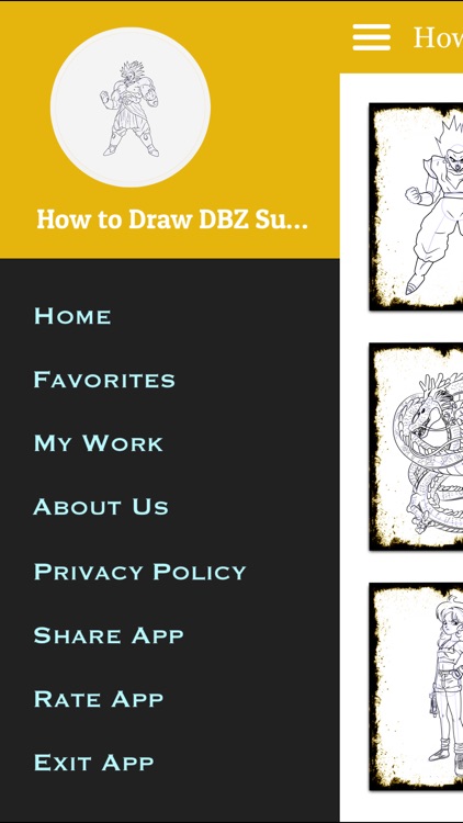 How to Draw DBZ Super