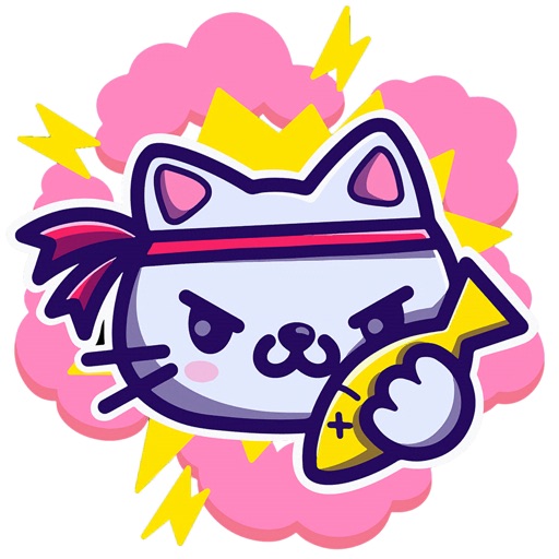 Ninja Cat: Game for Cats Icon