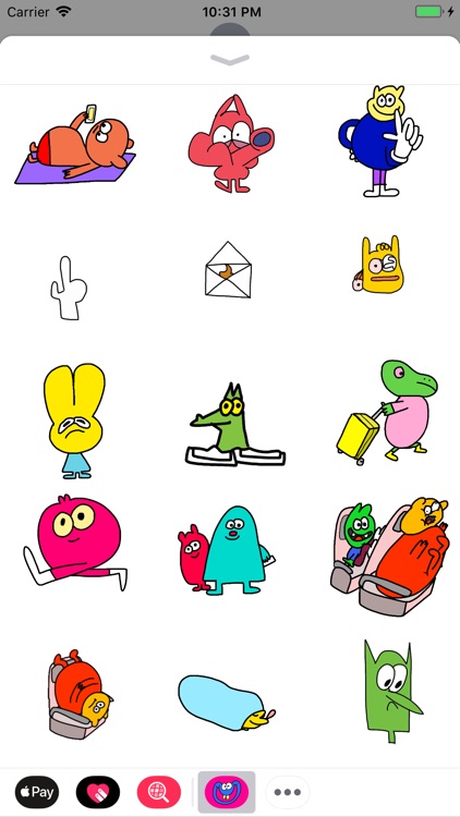 Jon Burgerman Stickers screenshot-3