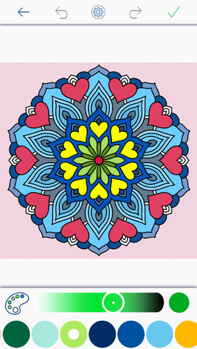 How to cancel & delete Mandala Coloring Pages Book from iphone & ipad 2