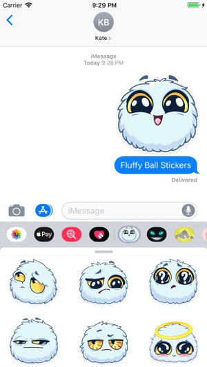 Fluffy Ball Stickers(圖4)-速報App