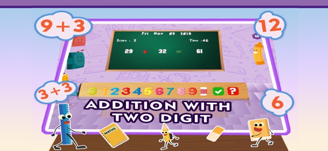 Learn Math Addition Quiz App(圖2)-速報App