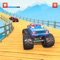 Welcome to the Mountain Climb 3D Car Stunts games with mega ramp stunts and monster truck stunts