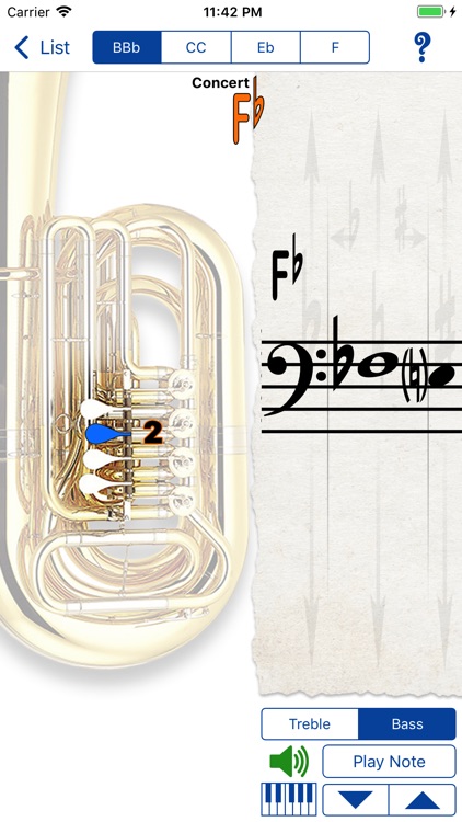 Fingering Brass for iPhone