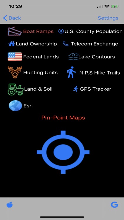 Pin-Point Maps