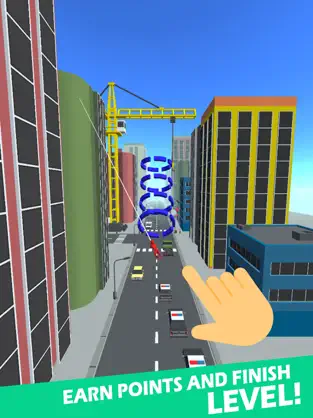 Captura de Pantalla 2 Swing Man - FreeFall Jump iphone