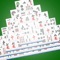 This is standard Shanghai (Shisen-Sho) Mahjong Solitaire game