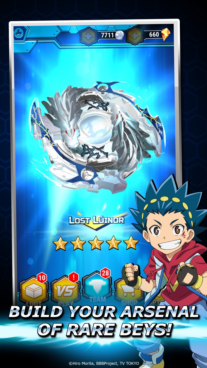 Beyblade Burst Rivals Hack screenshot 5 - iOS game interface