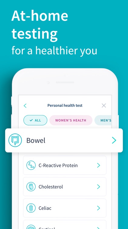 LetsGetChecked: Health Testing