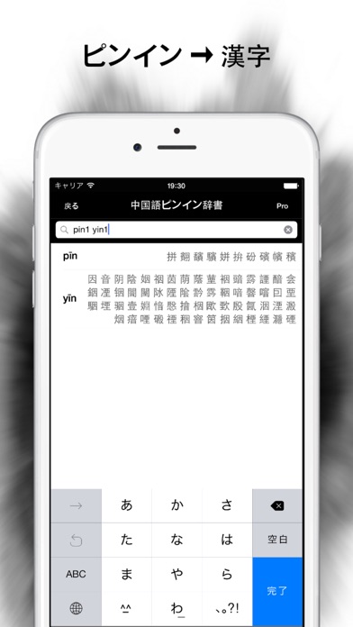 中国語ピンインの辞書 screenshot1
