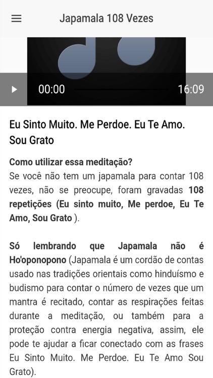 Hooponopono - Oração Original